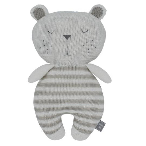 Living Textiles Cotton Knitted Toy - Brooklyn Bear (223147)