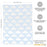 Living Textiles Chenille Baby Blanket - Blue Clouds