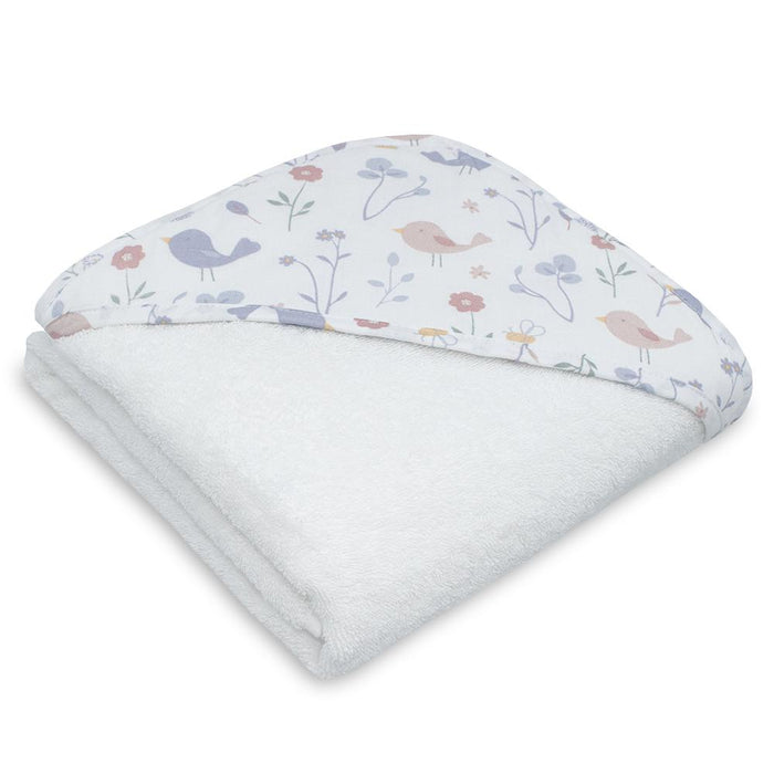 Living Textiles Muslin Hooded Towel - Sweet Tweet 733037