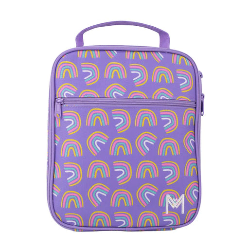 MontiiCo Large Lunch Bag - Rainbows