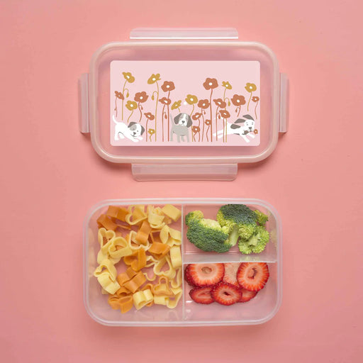 Sugarbooger Lunch Box - Puppies & Poppies