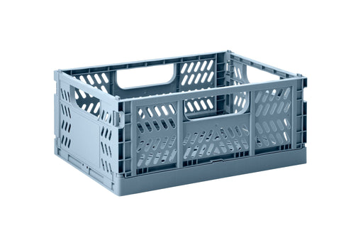 3 Sprouts Modern Folding Crate M - Blue