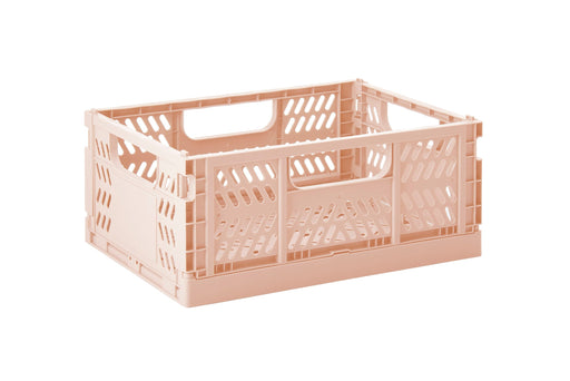 3 Sprouts Modern Folding Crate M - Clay