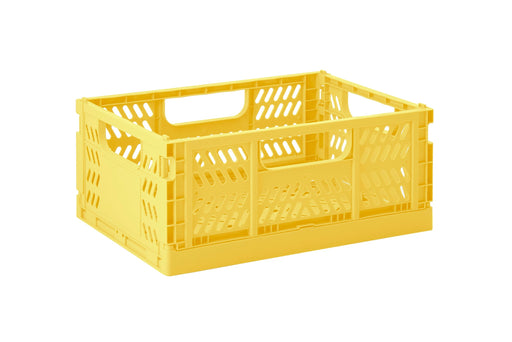 3 Sprouts Modern Folding Crate M - Yellow