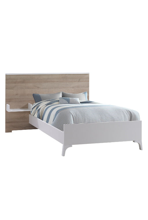 Natart Tulip Urban Twin Bed Conversion Rail Kit 39"  and Low Profile Footboard 39" - White - MARKHAM STORE PICKUP ONLY