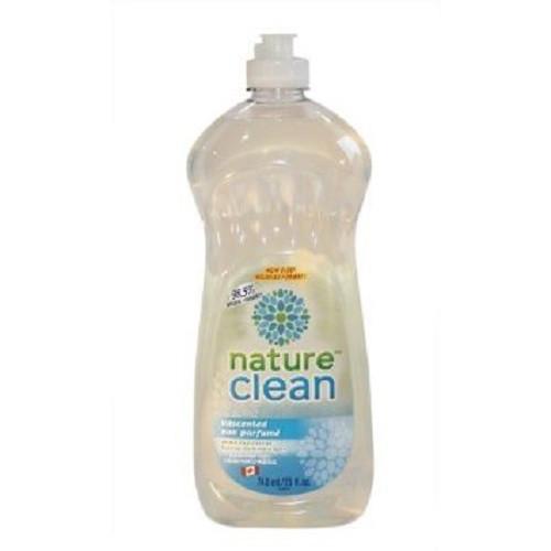 Nature Clean Dishwashing Liquid 740ml Unscented - CanaBee Baby