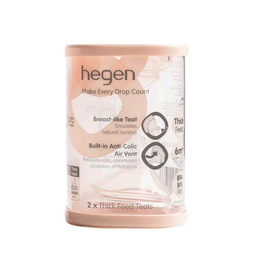 Hegen Teat Pack of 2 Thick Feed