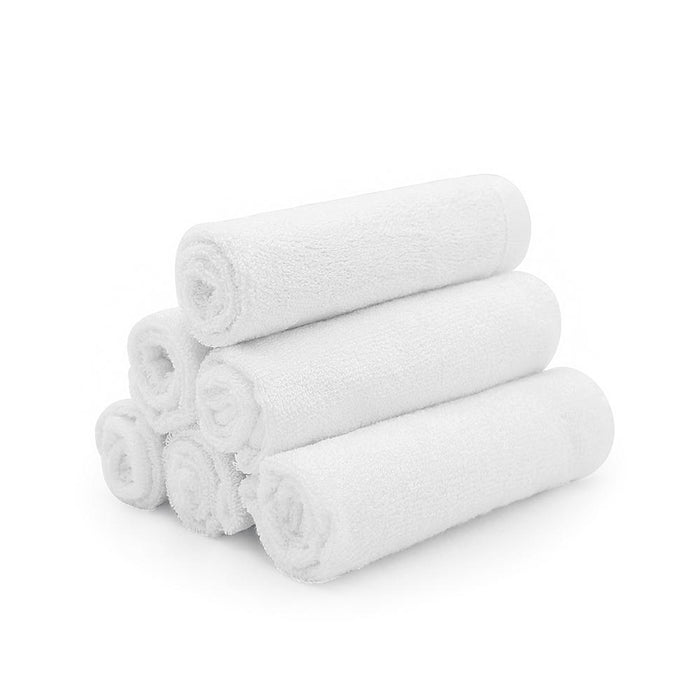Kushies Bamboo Washcloths 6pk - White (O8371-00)