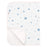 Kushies Deluxe Terry Portable Changing Pad - Blue Scribble Stars (P215-605)