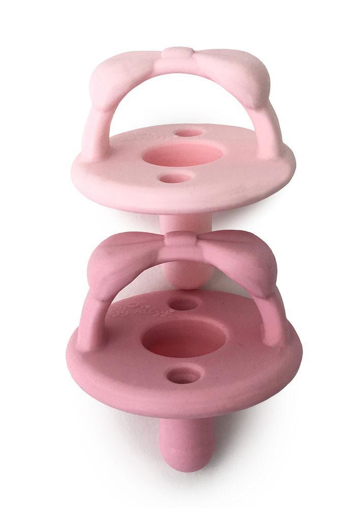 Itzy Ritzy Sweetie Soother 2pk - Pink Bows