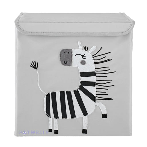 Potwells Storage Box - Zebra