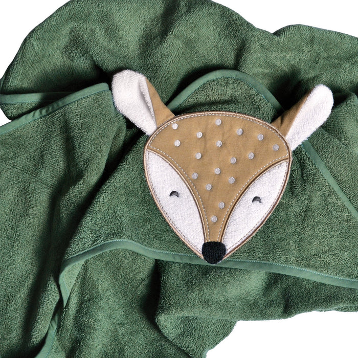 Perlim Pin Pin Baby Hooded Towel - Deer