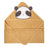Perlim Pin Pin Hooded Towel - Curry the Panda