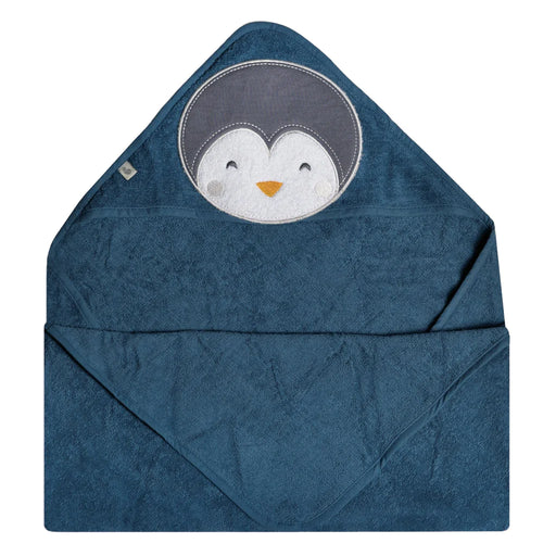 Perlim Pin Pin Baby Hooded Towel - Penguin