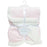 Piccolo Bambino Reversible Chamois Baby Blanket Pink - CanaBee Baby