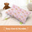 KeaBabies Printed Toddler Pillowcase 13x18'' - Dear Princess