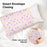 KeaBabies Printed Toddler Pillowcase 13x18'' - Flutter