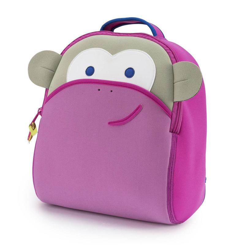 Dabbawalla Preschool Backpack - Pink Monkey