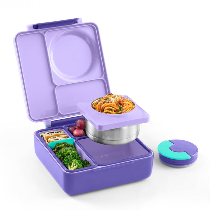 Omielife OmieBox Bundle (w/Utensils) - Purple