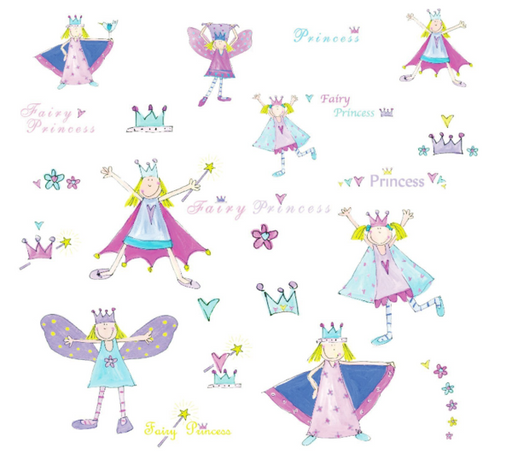 Roommates Fairy Princess Appliques