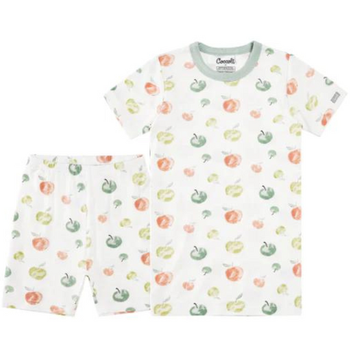Coccoli Modal Pyjama Set - Cream Apple