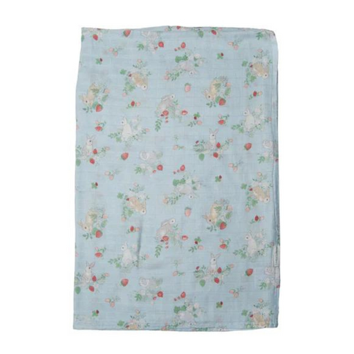 Loulou Lollipop Muslin Swaddle - Some Bunny Loves You