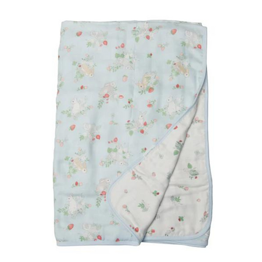 Loulou Lollipop Muslin Quilt Blanket - Some Bunny Loves You