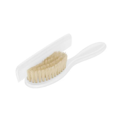 Rotho Comb&Brush Natural Bristles - White
