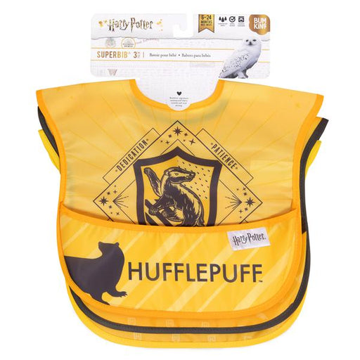 Bumkins SuperBib Harry Potter - Hufflepuff 3PK BK1802