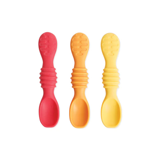 Bumkins Silicone Dipping Spoons 3pk - Tutti Frutti