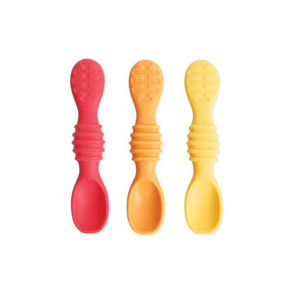 Bumkins Silicone Dipping Spoons 3pk - Tutti Frutti