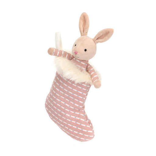 Jellycat Shimmer Stocking Bunny (SHIM4SB)