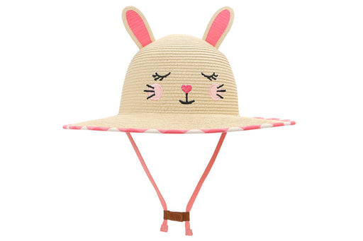 Flapjack Kids Straw Hat - Bunny
