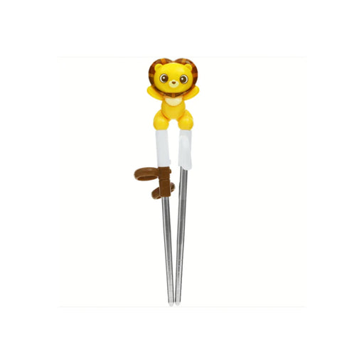Edison Friends Stainless Chopsticks (Right-Handed) - Lion