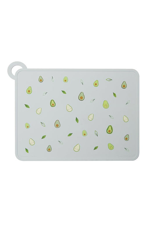 Loulou Lollipop Silicone Placemat Printed - Avocado