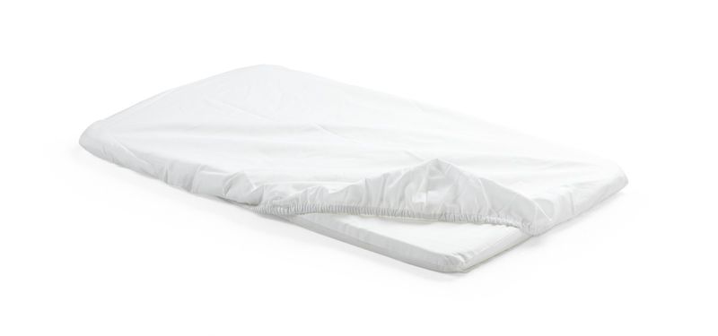 Stokke Home Cradle Fitted Sheet 2pc - White