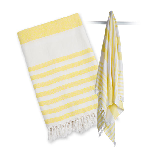 Lulujo Turkish Towel - Sunshine Yellow