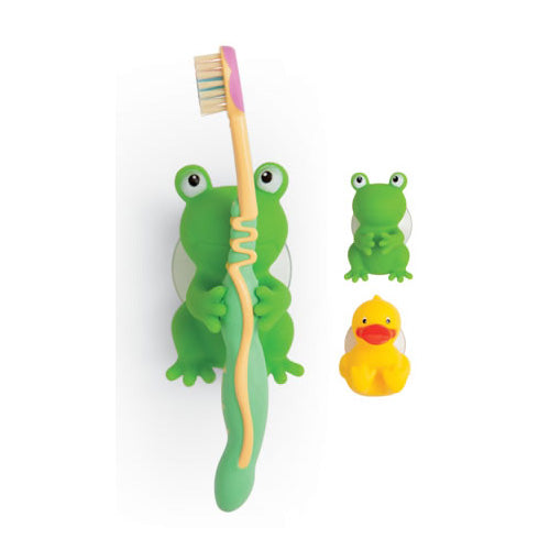 Froggie and Friend Suction Cup Tooth Brush Holders