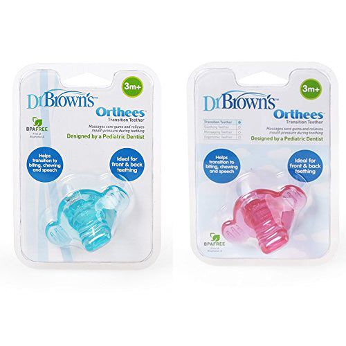 Dr Brown's Orthees Teether 1pc (Assorted)
