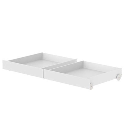 FLEXA 2 Drawers for the WHITE Single Bed 200cm White