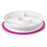 Oxo Stick & Stay Divided Plate Pink