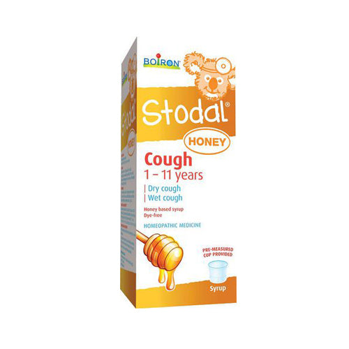 Boiron Stodal Kids Cough Syrup Honey 200ml (EXPIRED 08/2021)
