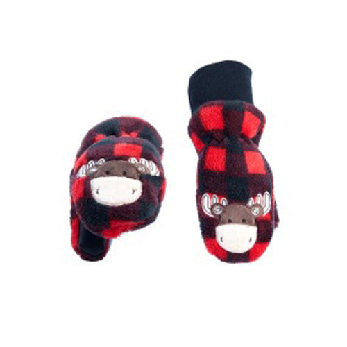 Flapjack Kids Puppet Mittens Moose-Toddler/Youth