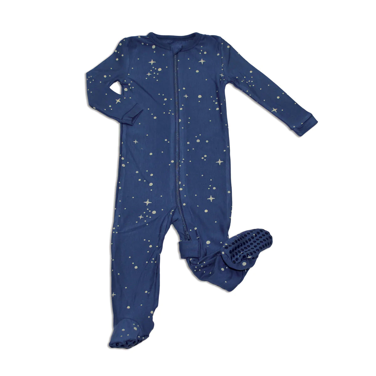 Silkberry Bamboo Printed Footies with Easy Dressing Zipper