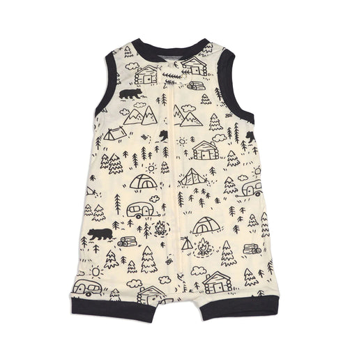 Silkberry Baby Bamboo Sleeveless Romper - Doodle Camp