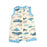 Silkberry Baby Bamboo Sleeveless Romper - Whale of a Time