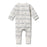 Wilson & Frenchy Organic Zipsuit with feet - Seaside