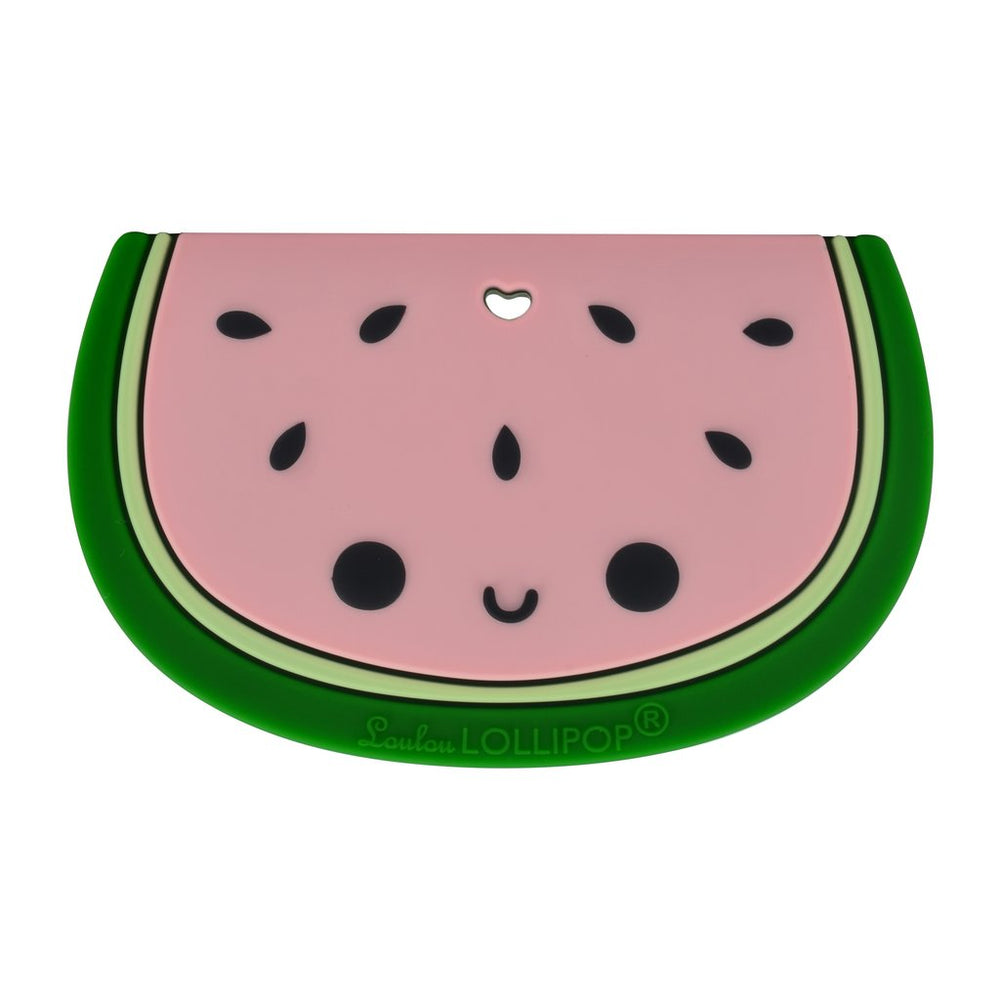 Loulou Lollipop Silicone Teether Single - Watermelon