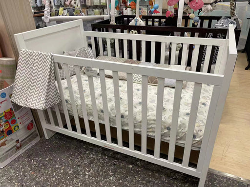 Dorel Baby Relax Crib - White (Markham Floormodel/IN STORE PICK-UP ONLY)