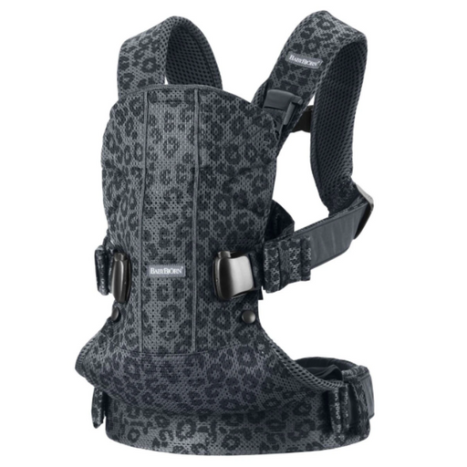 BABYBJORN Baby Carrier One Air Anthracite Leopard 3D Mesh